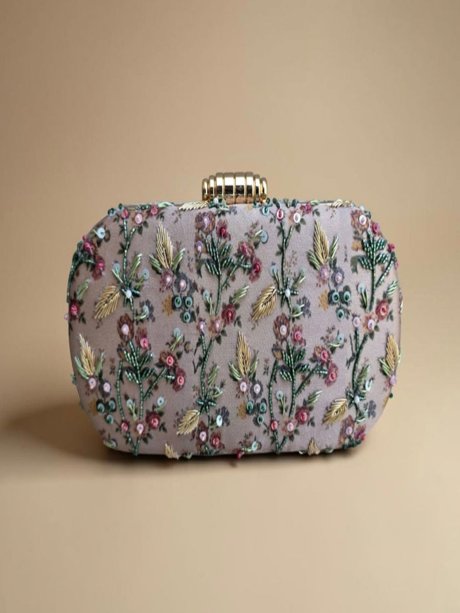 Petal & Pearl Clutch