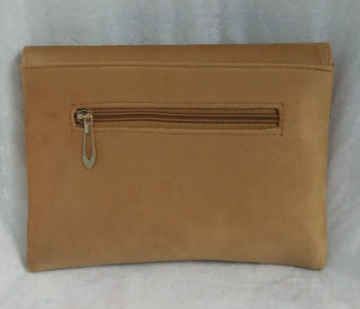 Elegant Mustard clutch bag