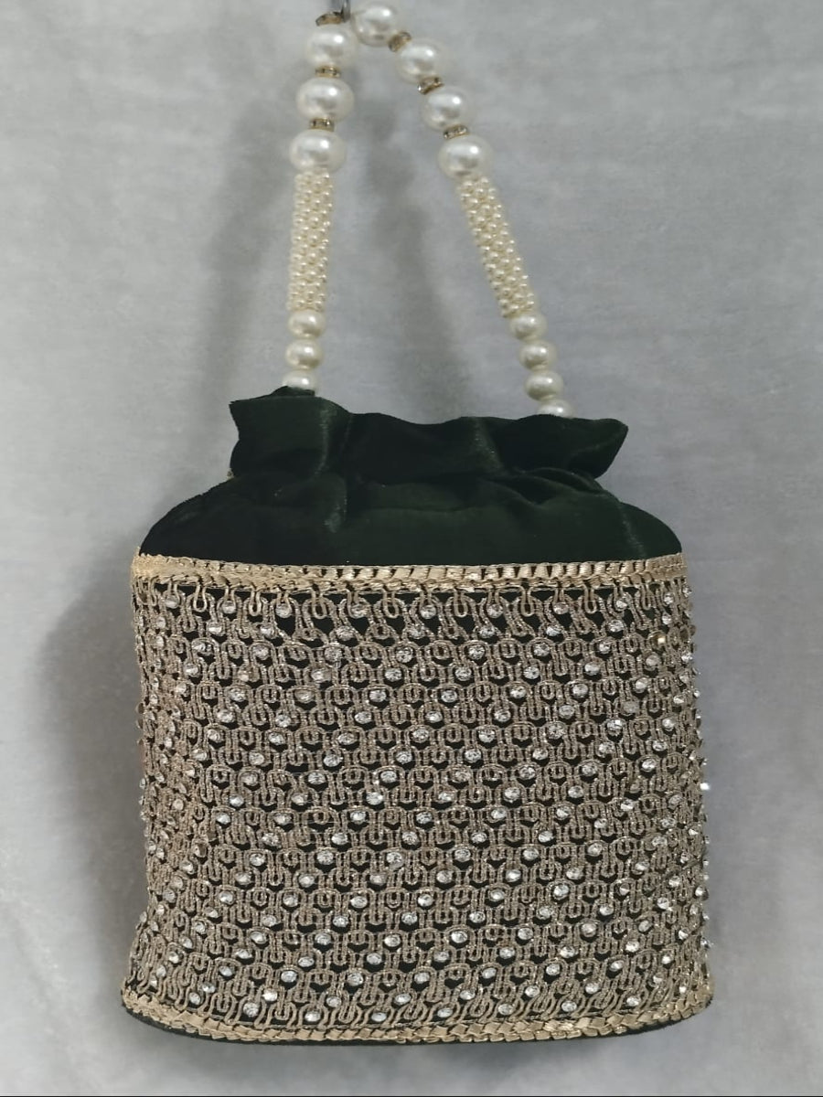 Velvet potli bag