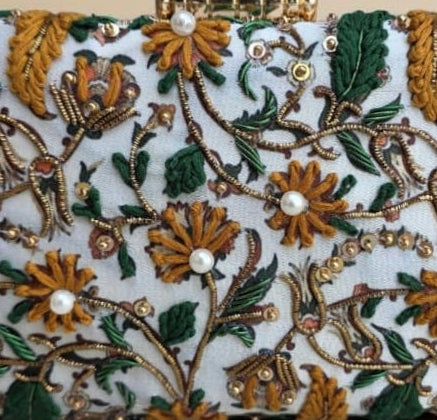 Petal & Pearl Clutch