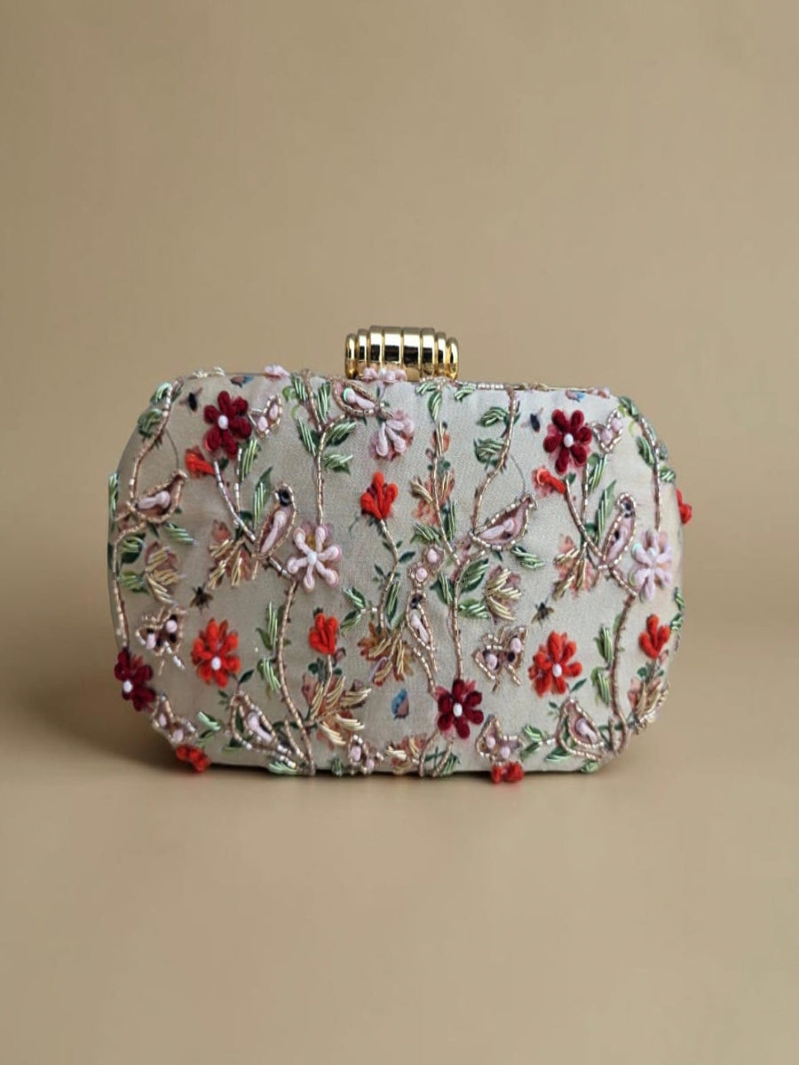 Petal & Pearl Clutch